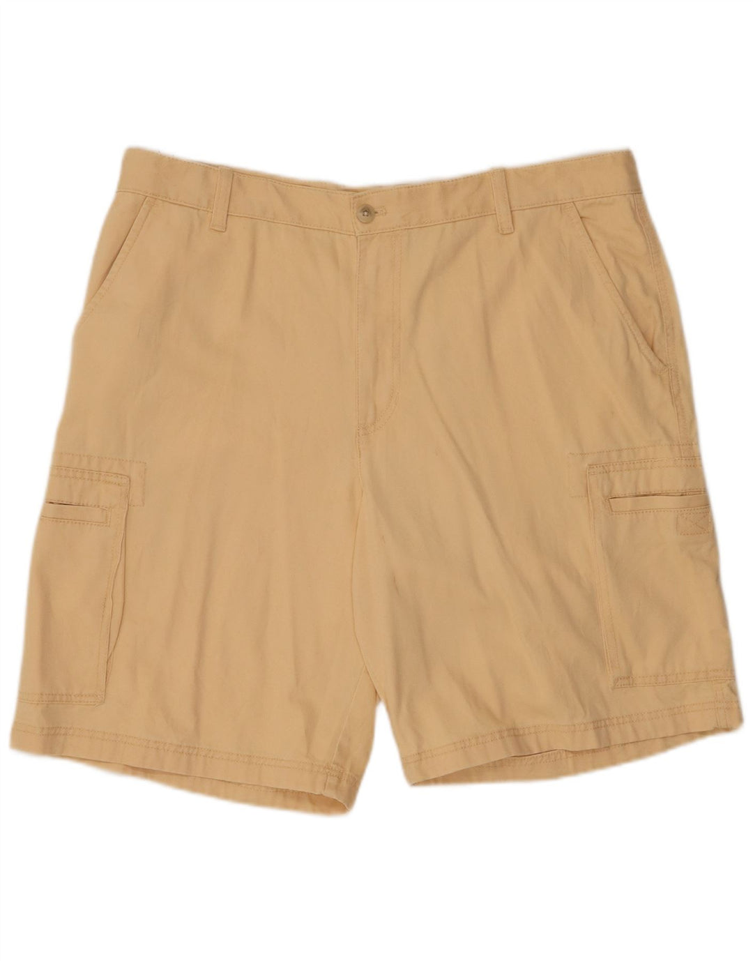 Shorts cargo masculino IZOD W38 XL algodão bege