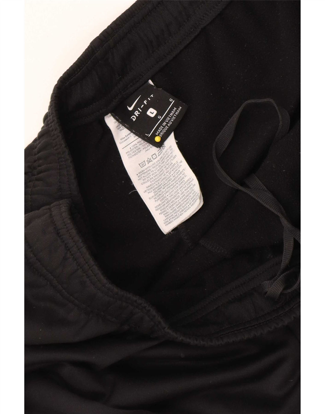 Calça de treino masculina Nike grande poliéster preto