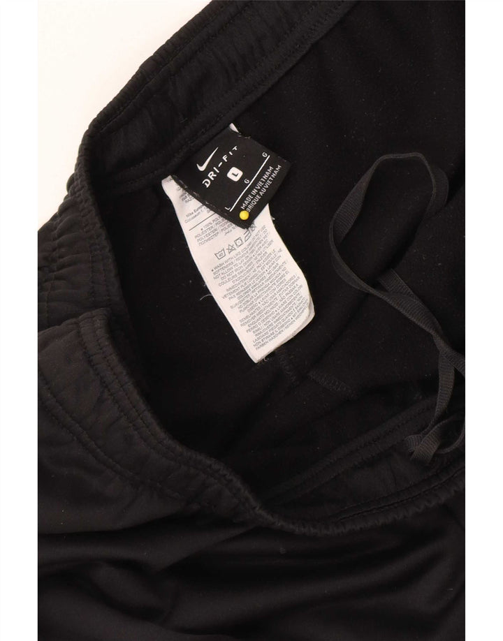 Calça de treino masculina Nike grande poliéster preto