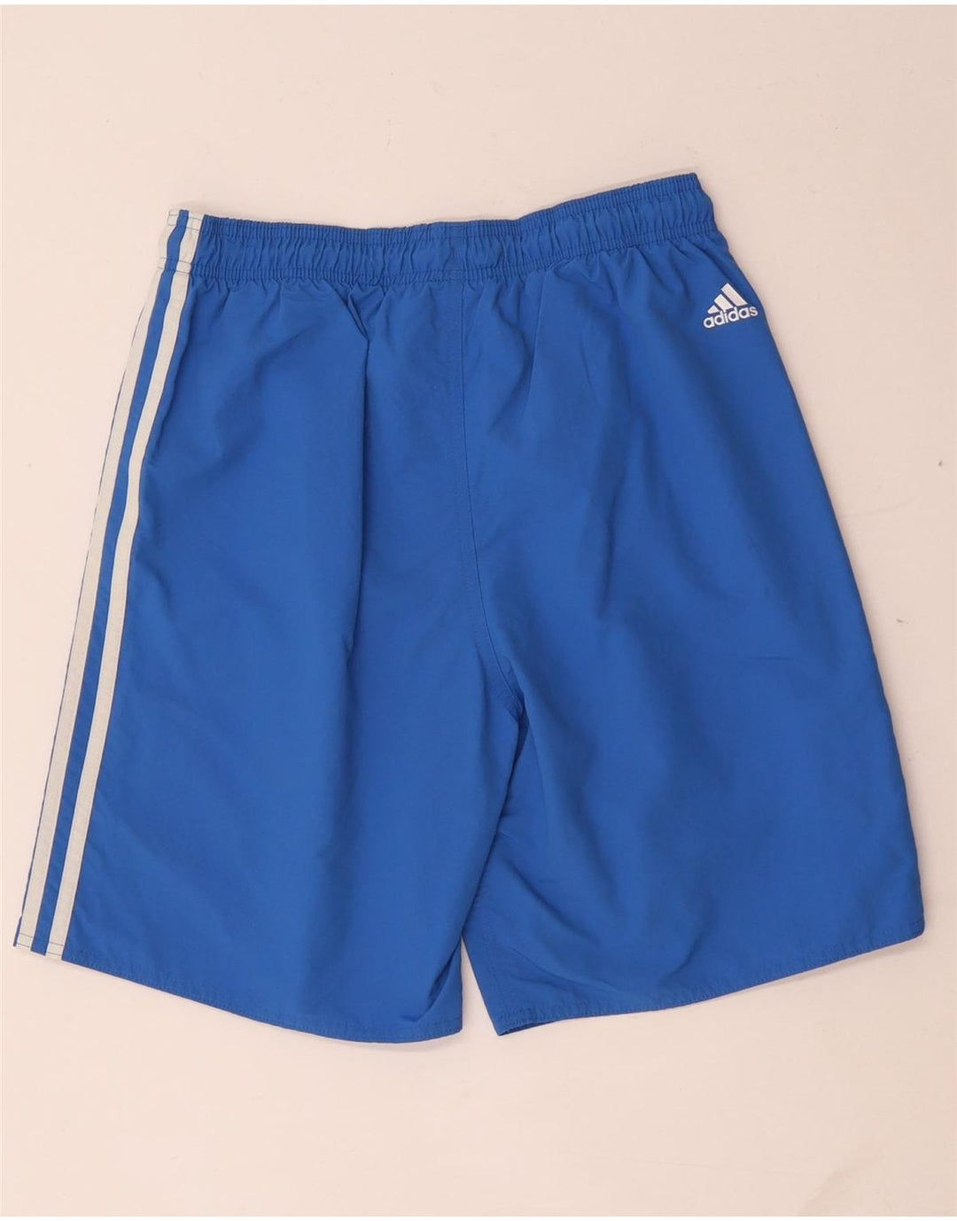 Shorts esportivos gráficos Adidas meninos 15-16 anos azul poliéster