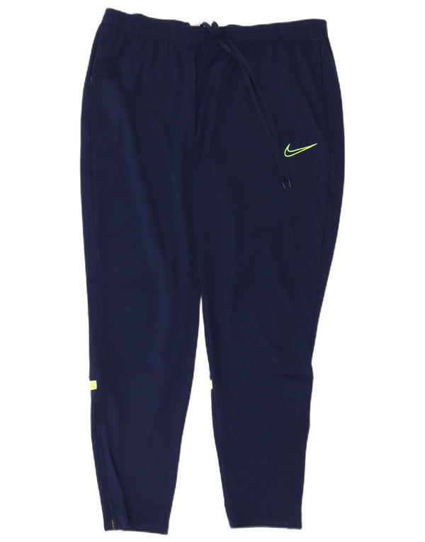 Calça Nike Dri Fit Feminina UK 18 XL Azul Marinho Colourblock