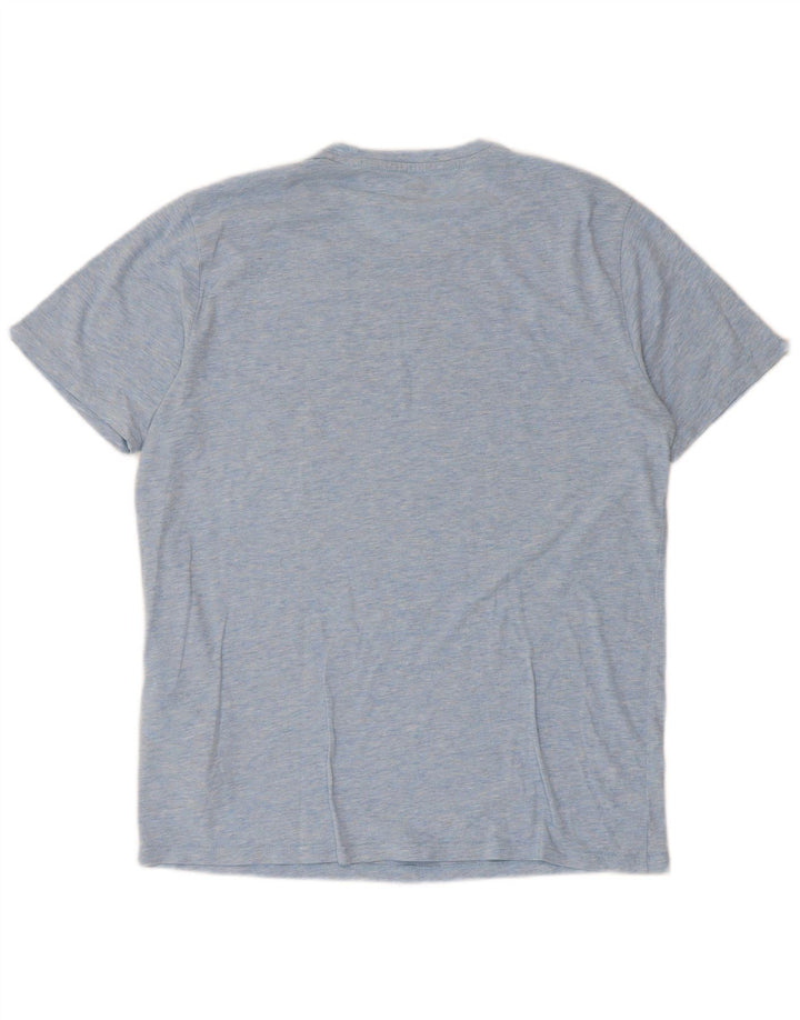Camiseta masculina gráfica Levi's Top médio azul algodão