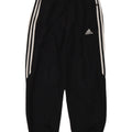 Adidas meninos calças de treino joggers 11-12 anos preto poliéster