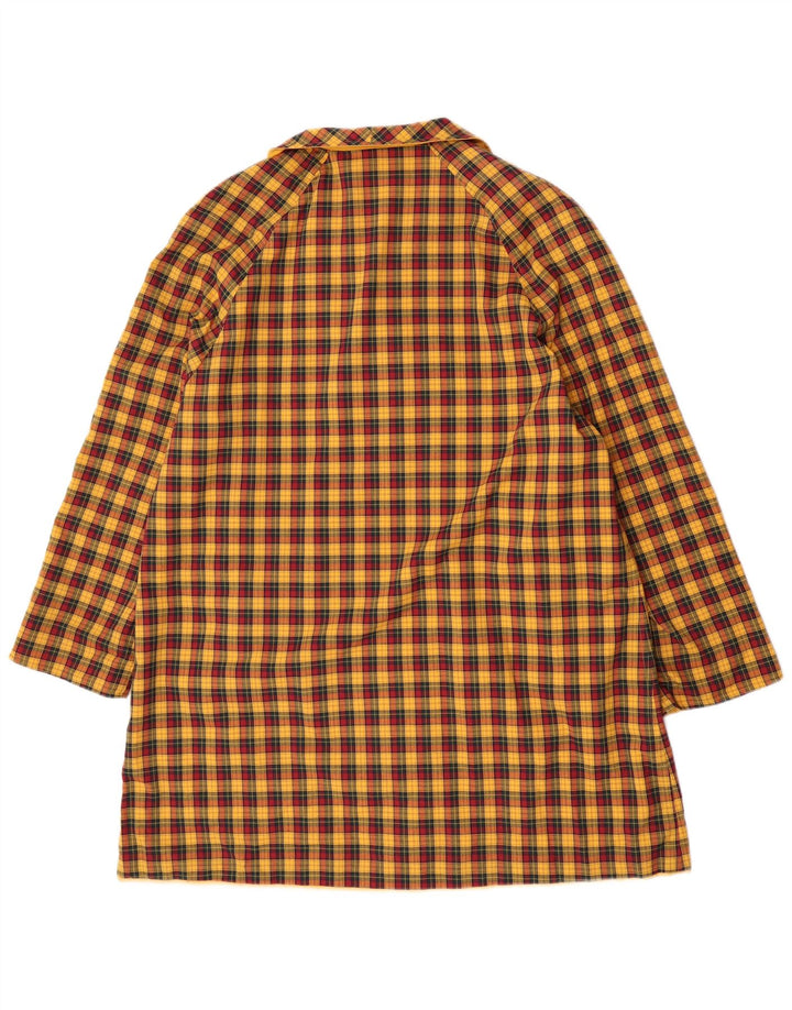 Sobretudo reversível feminino NINO IT 46 grande poliéster amarelo