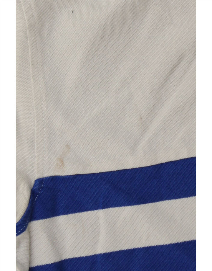 Camisa polo masculina Tommy Hilfiger gráfica média listrada multicolorida