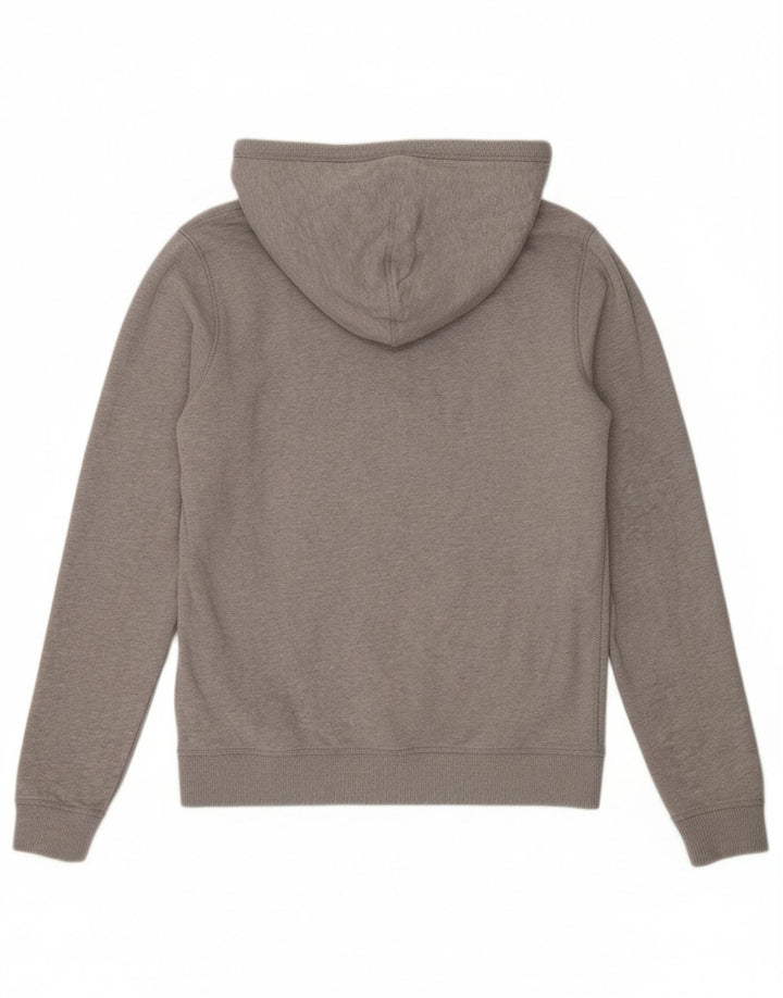 Suéter com capuz gráfico masculino TOMMY HILFIGER pequeno algodão cinza