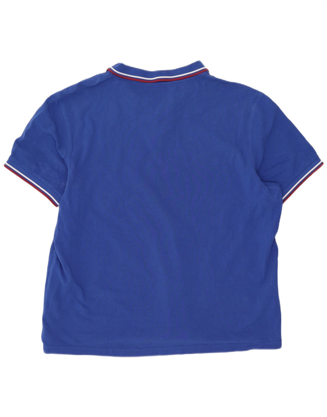 Camisa polo masculina Fred Perry 3XL algodão listrado azul