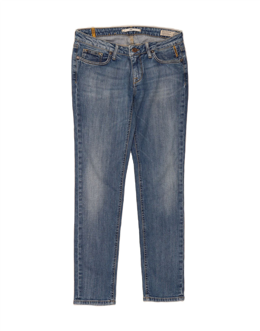 MELTIN' POT Womens Mika Slim Jeans W30 L32 Blue Vintage Meltin' Pot and Second-Hand Meltin' Pot from Messina Hembry 