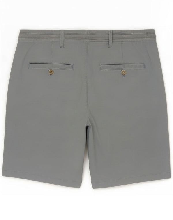 Zara Mens Chino Shorts EU 40 Grande W32 Azul Algodão