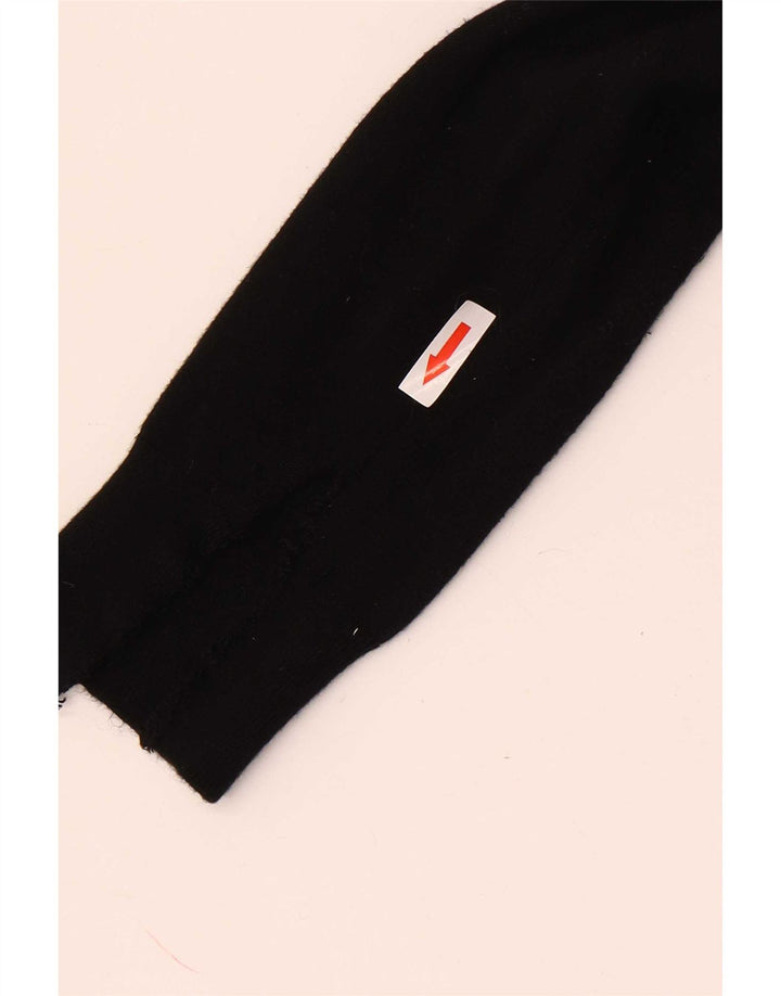 Suéter cardigã feminino Zara Reino Unido 12 médio preto