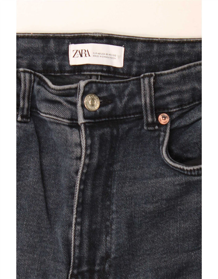 Zara Jeans Skinny Feminino EU 40 Médio W30 L27 Preto