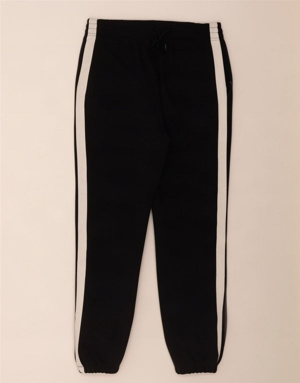 Calça de treino masculina Nike Joggers médio preto colorblock poliéster