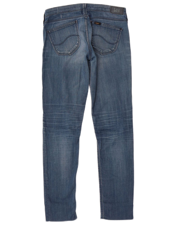 Lee Womens Lynn Jeans Skinny W25 L28 Algodão Azul