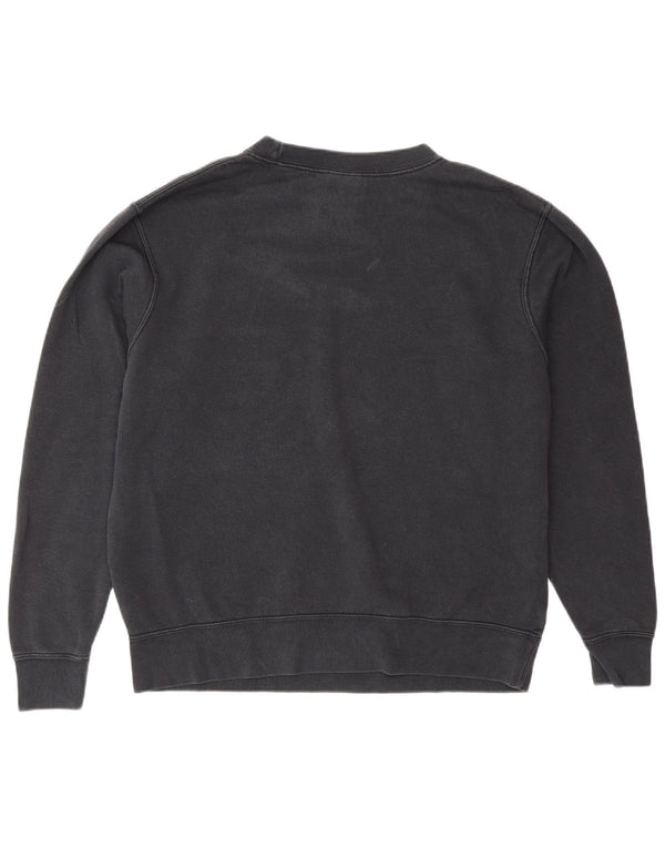 Nike masculino moletom jumper médio algodão preto