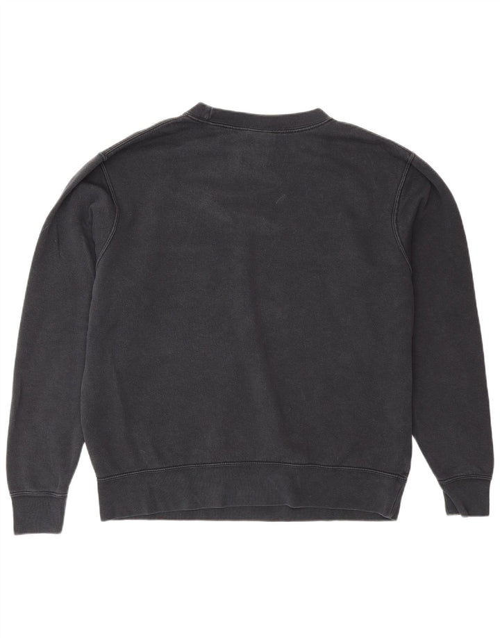 Nike masculino moletom jumper médio algodão preto