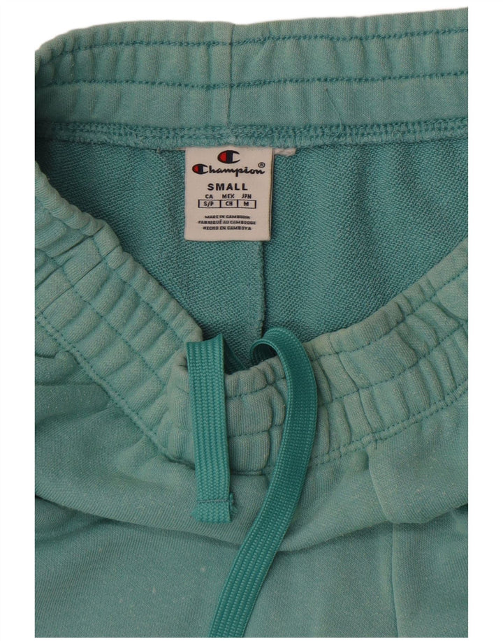 Shorts esportivos femininos Champion UK 10 pequeno turquesa