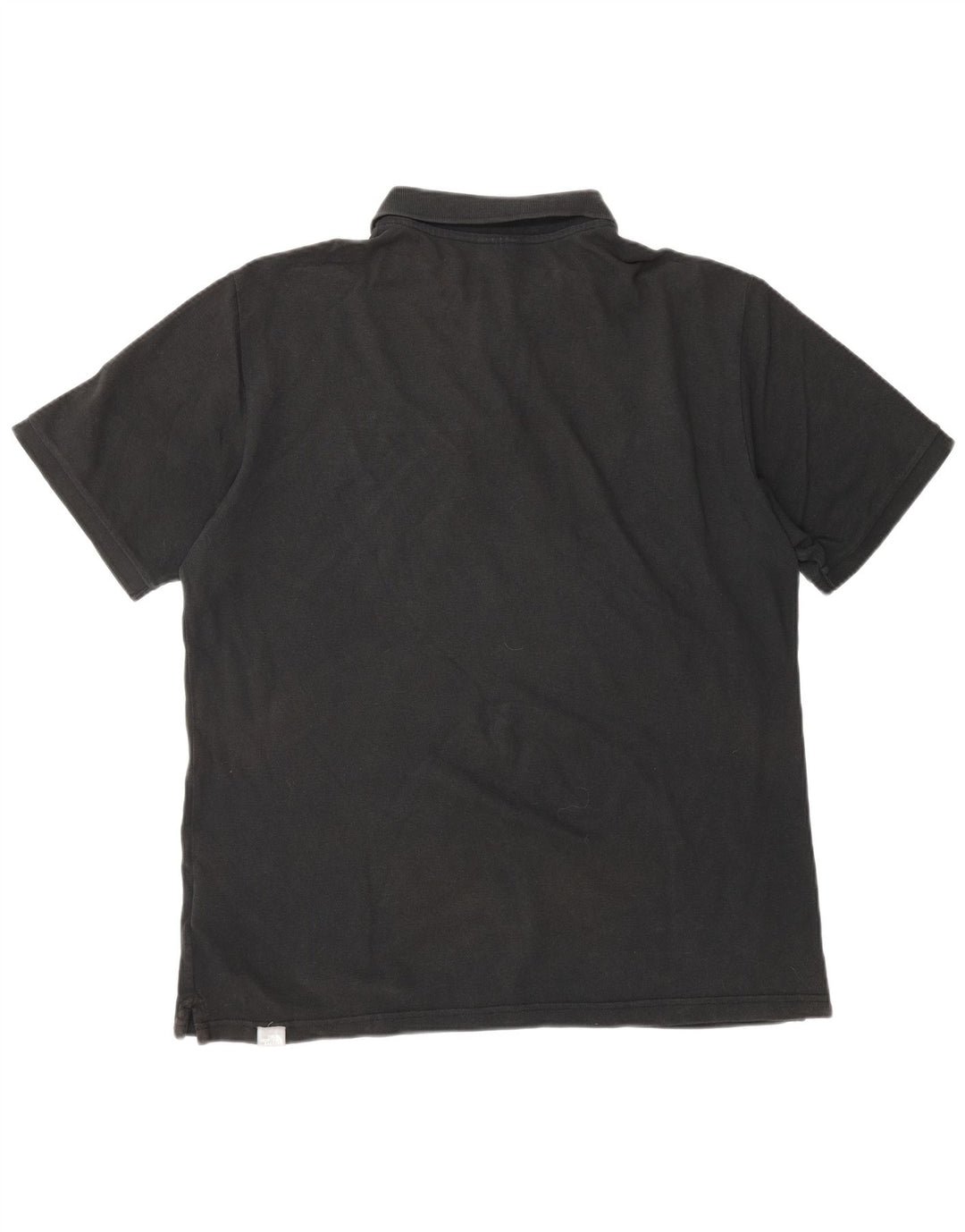 Camisa polo masculina THE NORTH FACE grande algodão preto