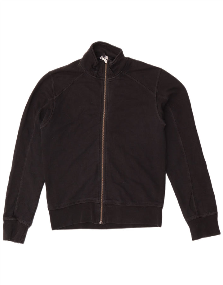 Calvin Klein Jeans masculino gráfico agasalho top jaqueta grande preto