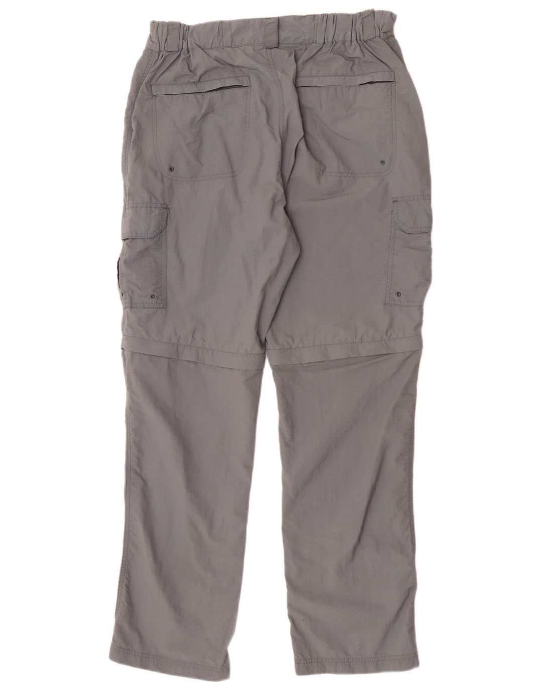 Calça cargo reta masculina Mountain Warehouse W34 L31 cinza nylon