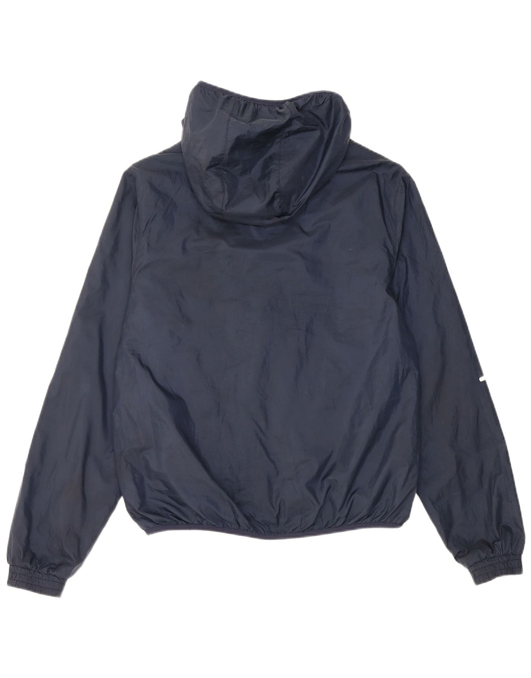 Jaqueta de chuva com capuz para meninos Champion 15-16 anos 2XL poliéster azul marinho