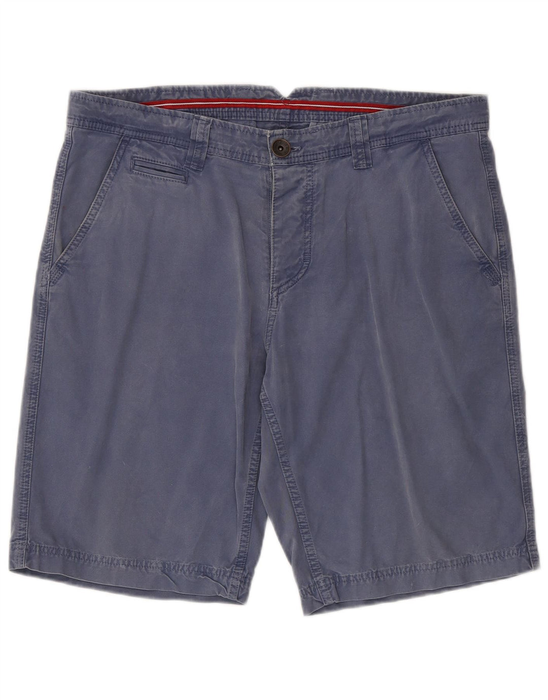 North Sails Mens Chino Shorts IT 52 XL W38 Azul Algodão