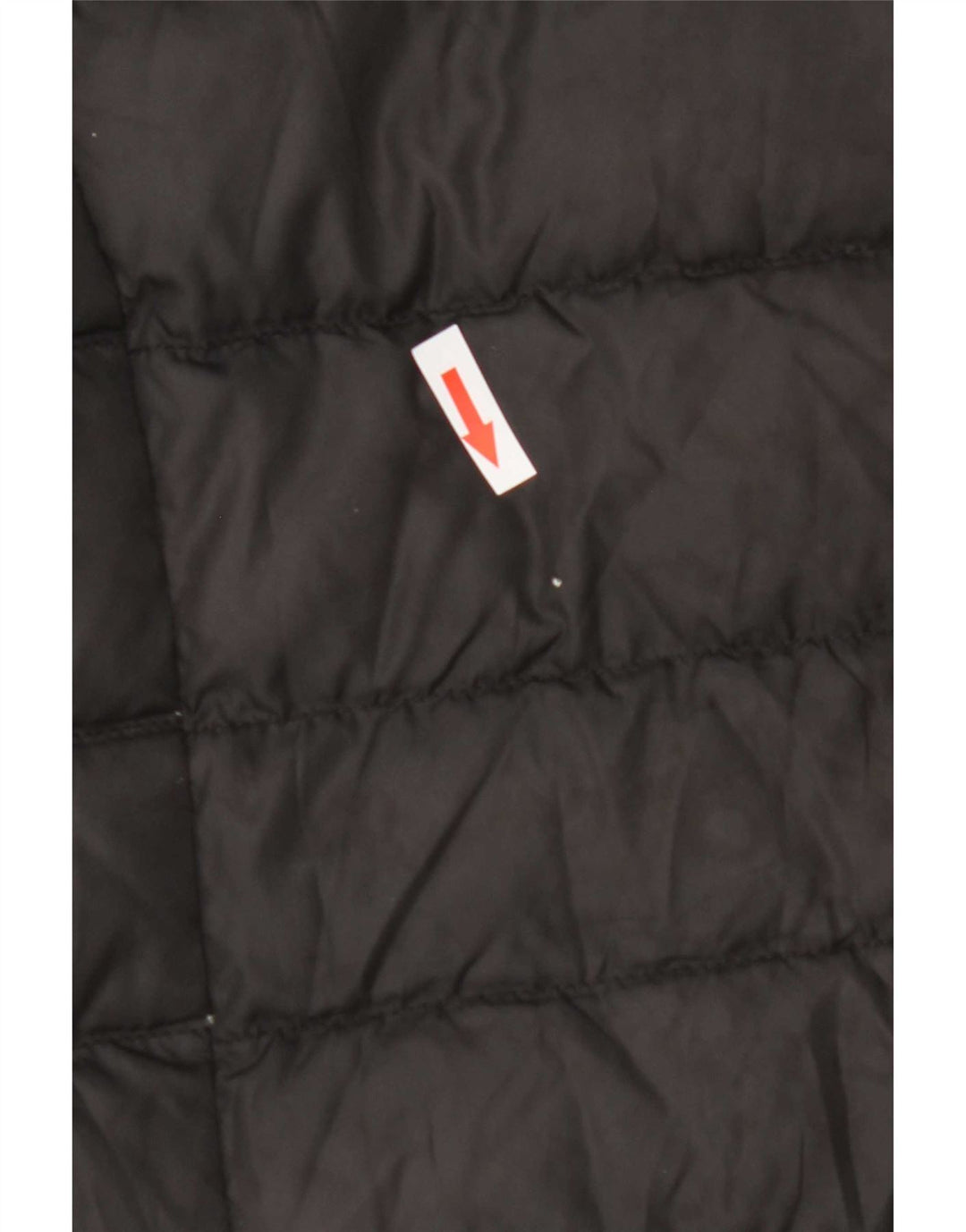 Jaqueta acolchoada feminina Tommy Hilfiger UK 14 poliéster preto médio