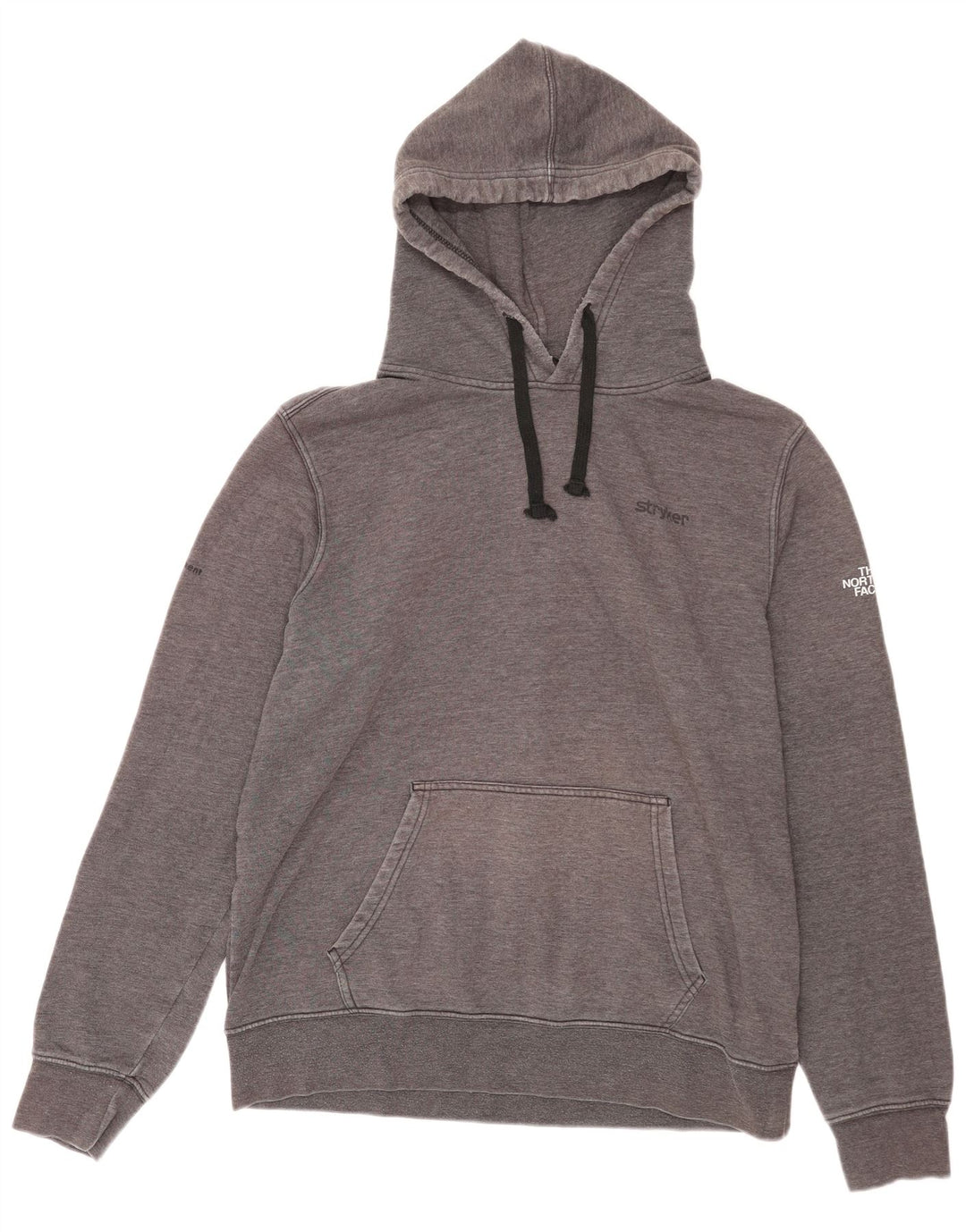 Suéter masculino com capuz The North Face grande algodão cinza