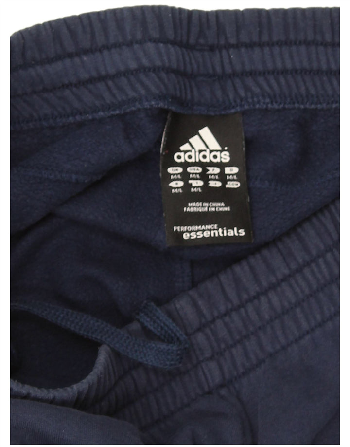 Calça Adidas Mens Treino Médio Azul Marinho Algodão