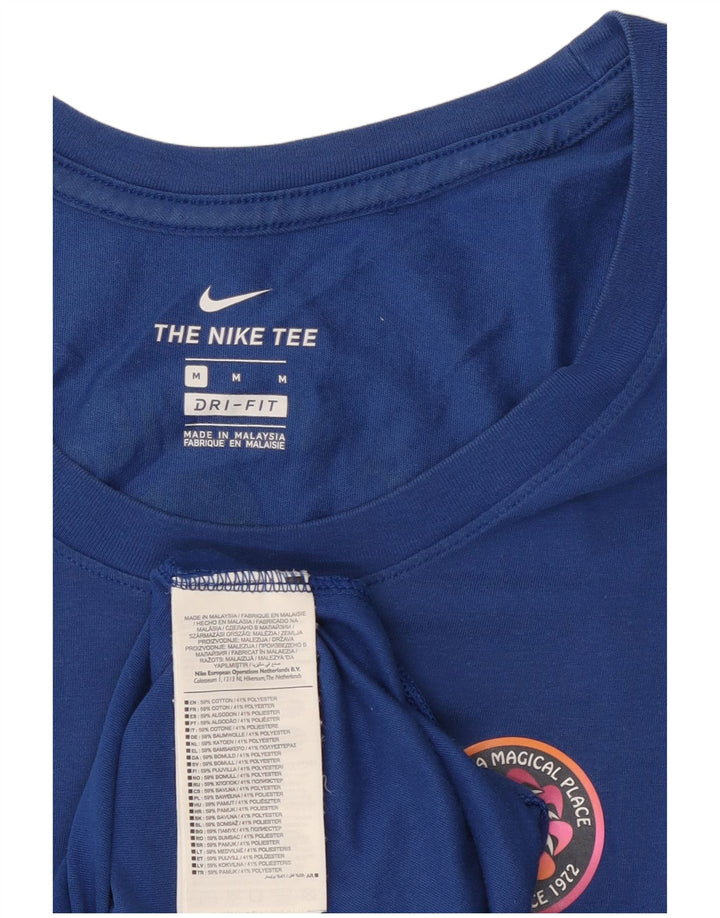 Nike Mens Graphic Vest Top Médio Algodão Azul
