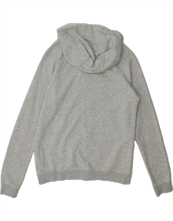 NIKE Mens Zip Hoodie Sweater Small Grey Flecked Cotton Vintage Nike and Second-Hand Nike from Messina Hembry 