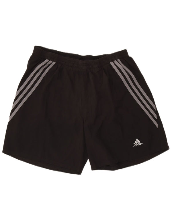 Shorts esportivos masculinos Adidas XL preto poliéster