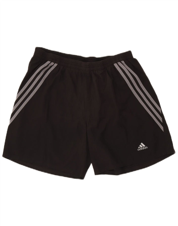 Shorts esportivos masculinos Adidas XL preto poliéster