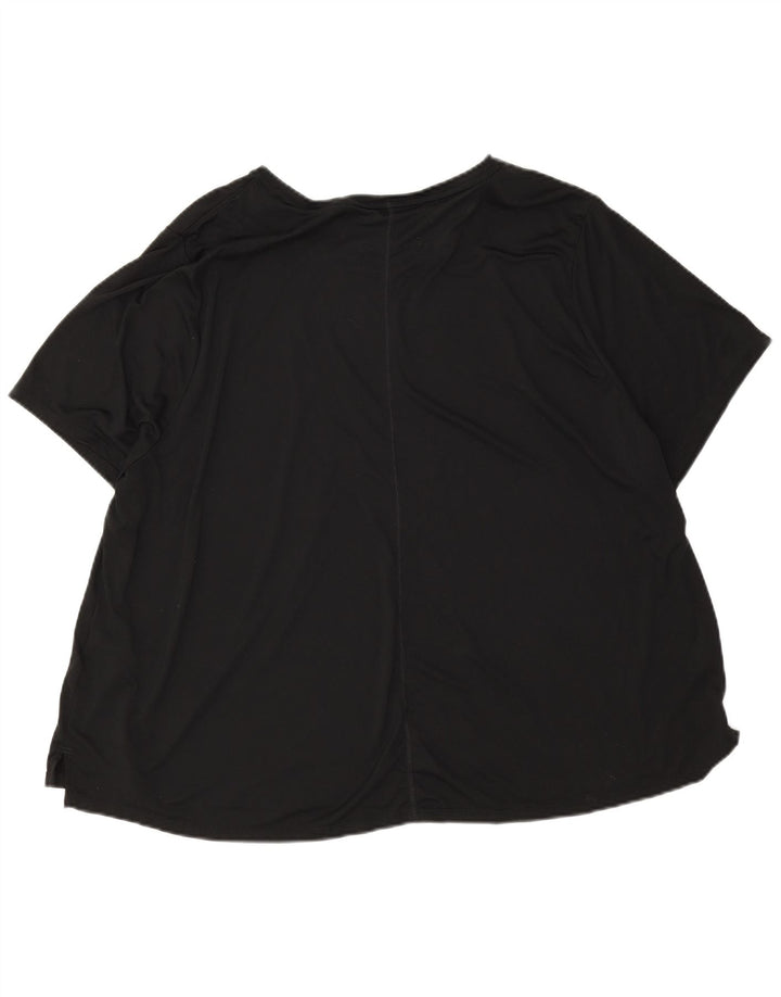 Camiseta Nike Feminina Dri Fit Oversized Graphic Top UK 22 3XL Preto Poliéster