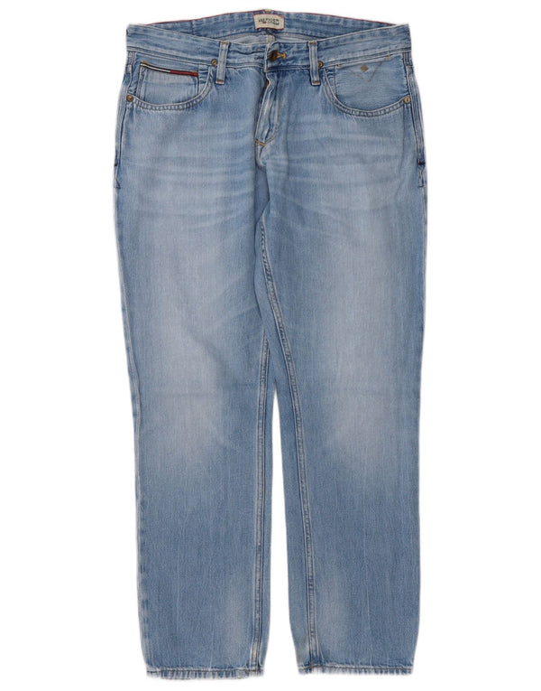 Jeans retos masculinos Tommy Hilfiger W34 L30 azul