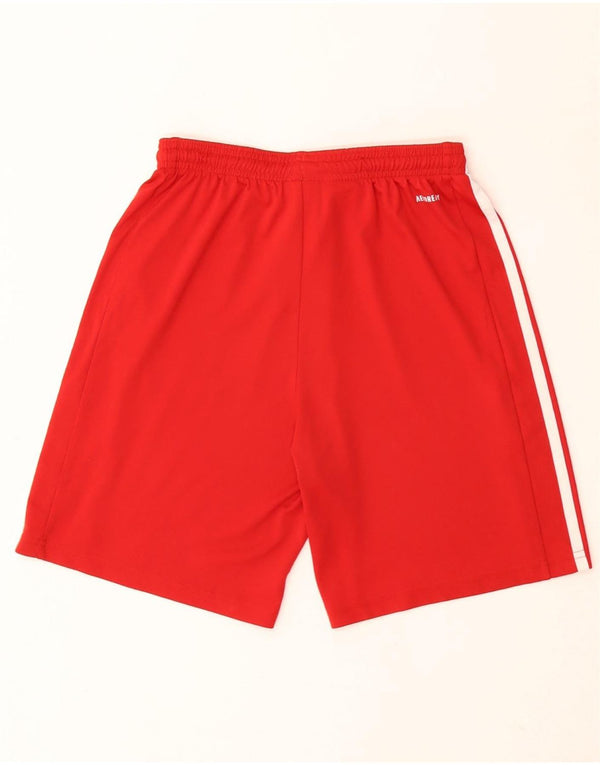 Calções desportivos Adidas Boys Aeroready 13-14 anos poliéster vermelho