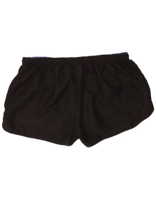 Shorts esportivos femininos do armazém da montanha UK 20 esportes pretos de poliéster 2XL