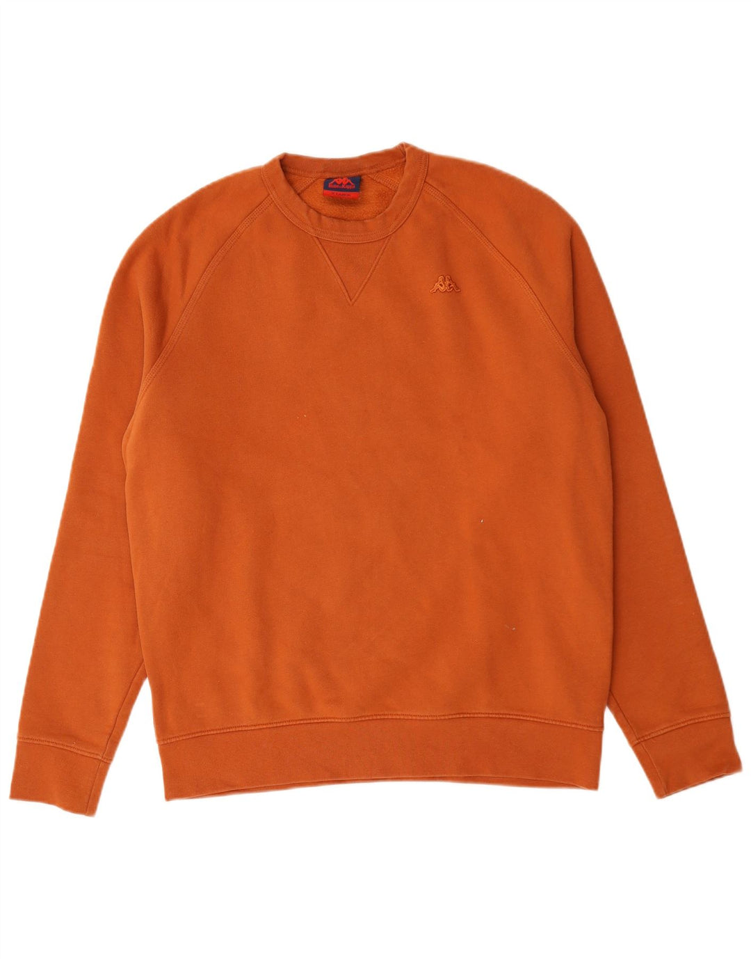 Moletom masculino Kappa Jumper XL laranja algodão