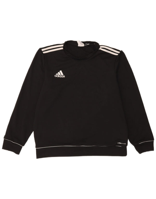 Adidas Mens Climawarm Moletom Jumper UK 42/44 Grande Poliéster Preto