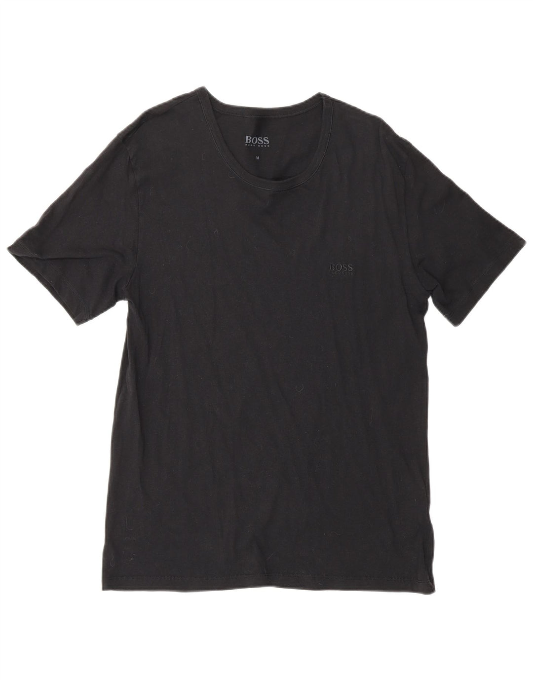 HUGO BOSS Mens T-Shirt Top Medium Black Cotton Vintage Hugo Boss and Second-Hand Hugo Boss from Messina Hembry 