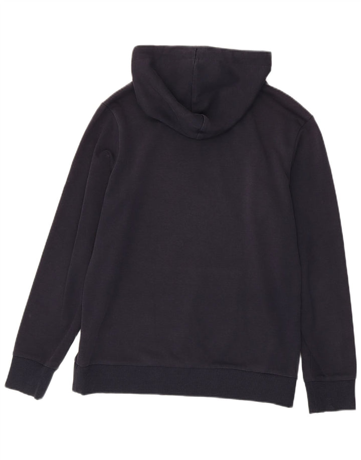 Fila Mens Graphic Hoodie Jumper Médio Azul Marinho