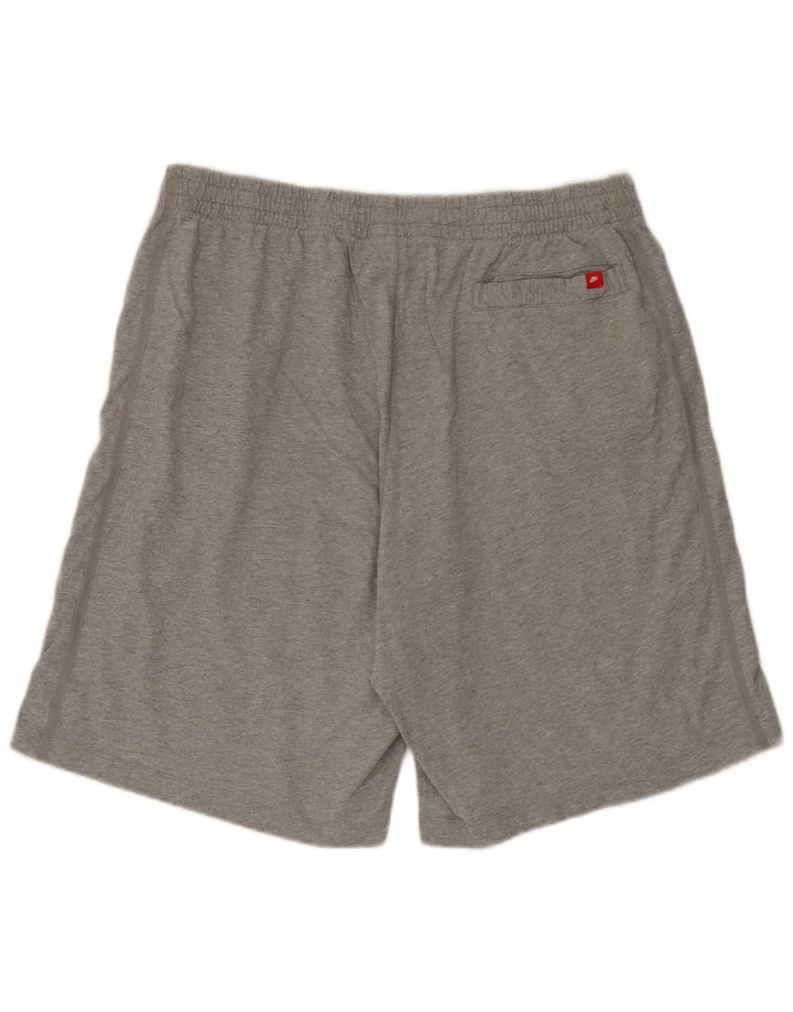 Shorts esportivos masculinos Nike 2XL algodão cinza