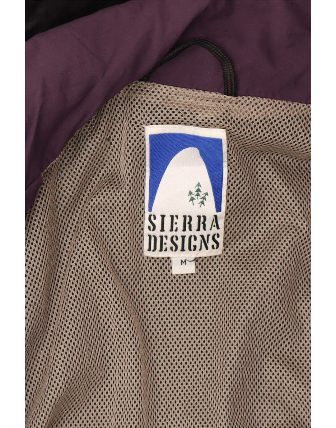 Jaqueta corta-vento masculina Sierra Designs Reino Unido 38 bloco colorido preto médio