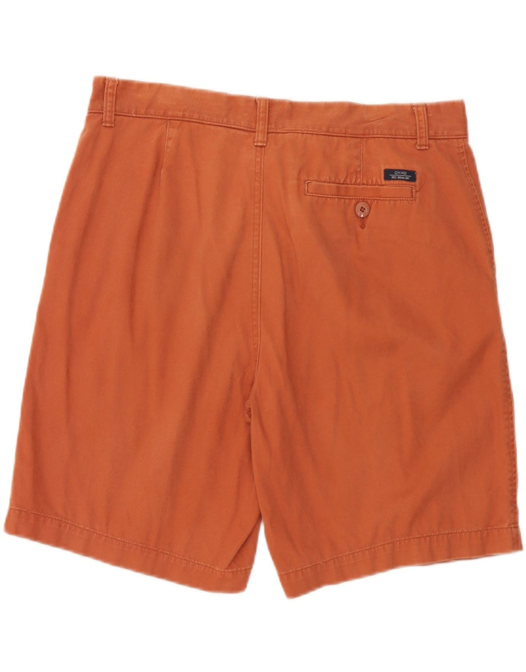 Shorts chino masculino Marks & Spencer W36 grande algodão laranja