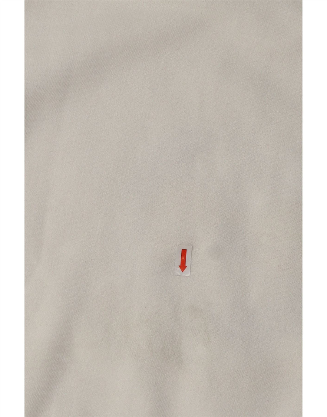 TRUSSARDI moletom gráfico feminino Jumper IT 46 grande algodão branco
