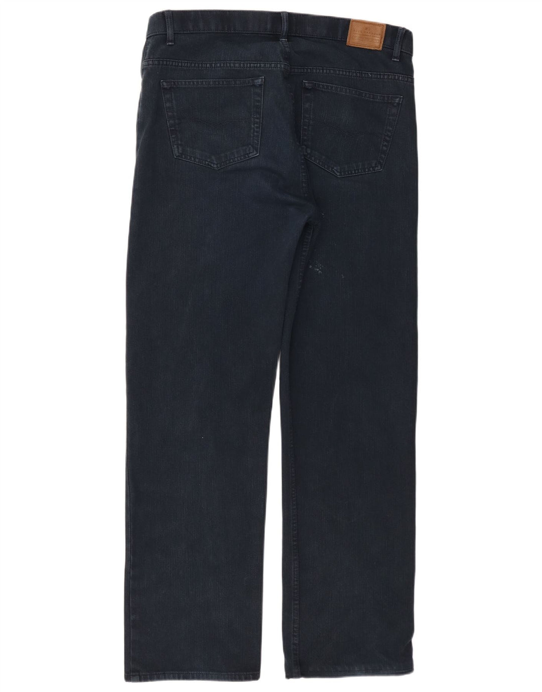 Calça jeans masculina Marks & Spencer Blue Harbor Straight W36 L31 azul marinho algodão