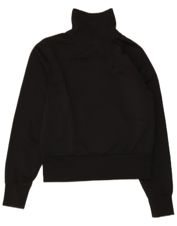 Jaqueta Nike Feminina Crop Tracksuit UK 4/6 XS Preto Poliéster