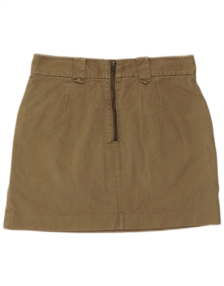 Minissaia feminina French Connection Reino Unido 12 médio W30 cáqui