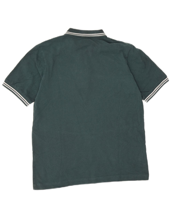 Camisa polo masculina Kappa verde médio