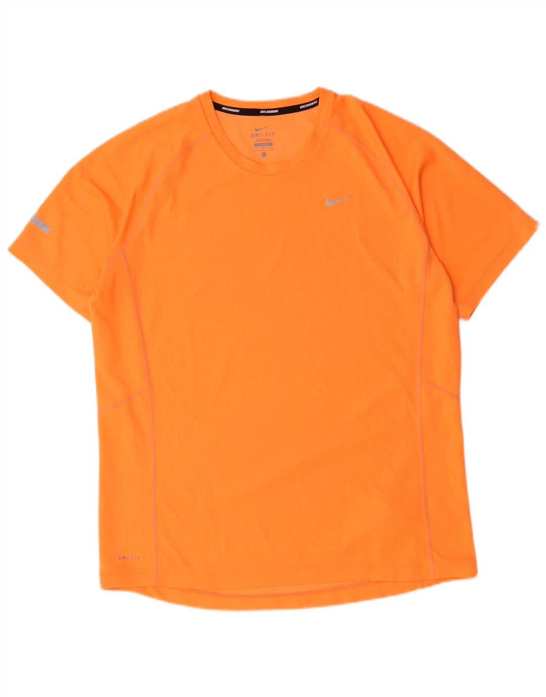 Camiseta Nike Masculina Dri Fit Top Grande Laranja Poliéster