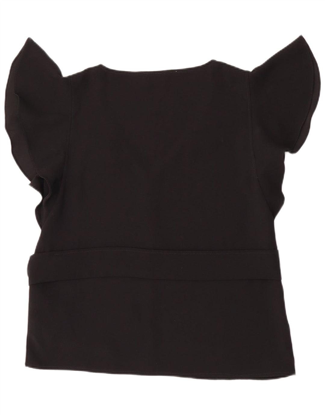 Blusa feminina EMME Marella UK 14 grande poliéster preto